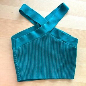 Aritiza green turquoise top